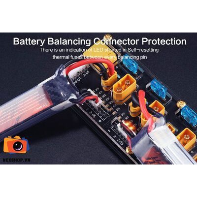 HGLRC Thor Lipo Battery Balance Charger Board Pro 40A XT60 XT30 Plug 2-6S
