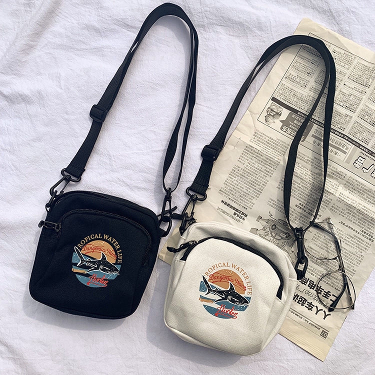 Túi Đeo Vai Vải Canvas Thời Trang Dành Cho Các Bạn Gái