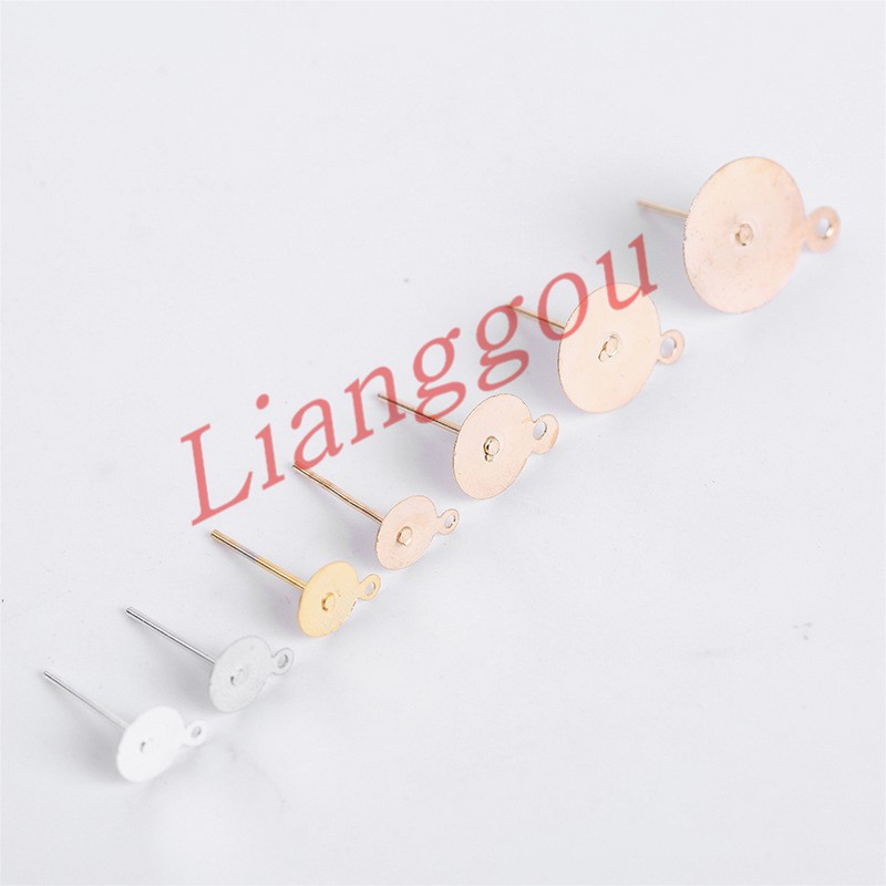 Set 100 Phụ Kiện Khuyên Tai 6-12mm P3S119