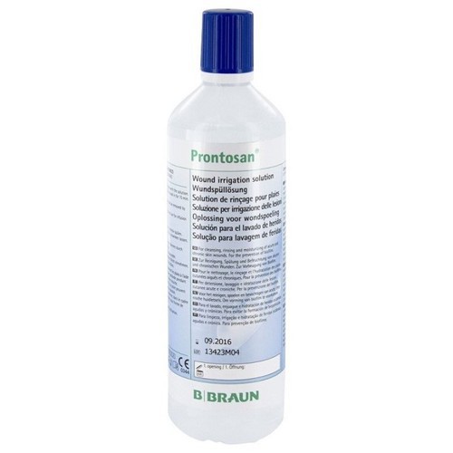Prontosan Solution Round 350Ml Braun - Dung dịch sát khuẩn nhanh lành vết thương, làm mềm vết loét