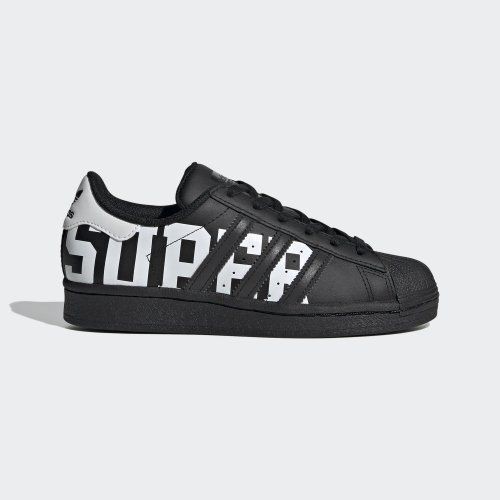 Giày Super Star Auth 🔥FREESHIP🔥 Adidas Superstar Big Logo Black Chính Hãng - Giày Nữ Adidas Chuẩn Auth [FV3745]
