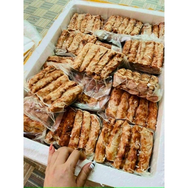 Nem nướng Nha Trang 1kg gồm 2túi (giao hoả tốc HCM)