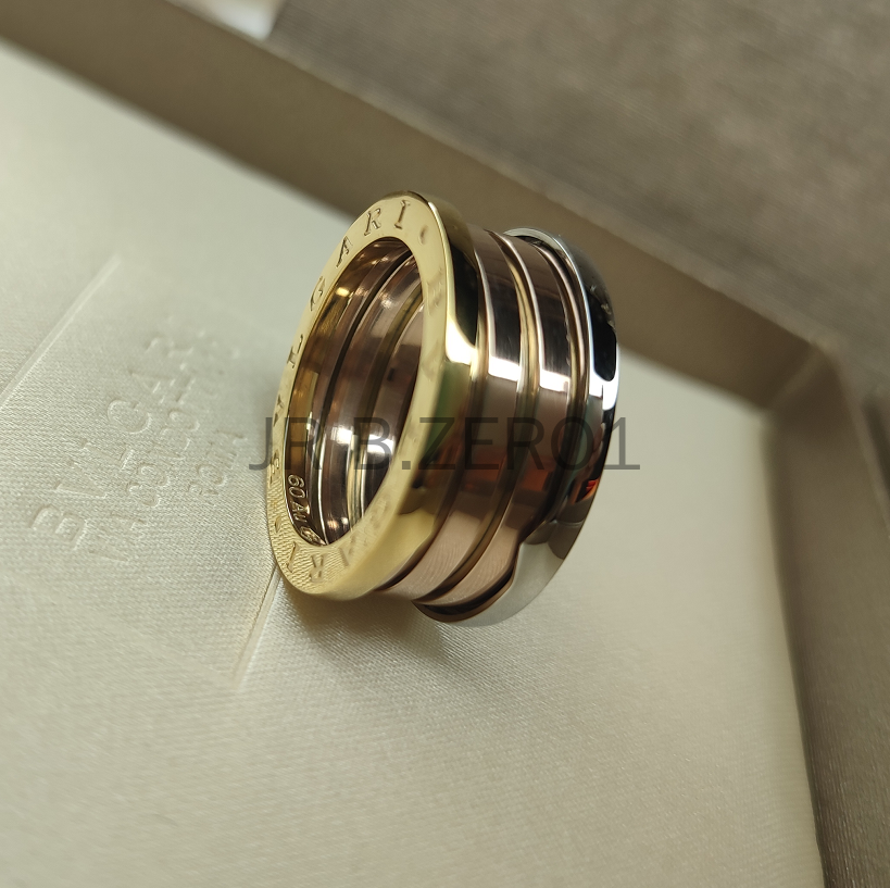 2021 New B. Zeroo1 Băng Đeo Ba Vòng Trong 18 Kt Rose, Trắng Và Vàng.