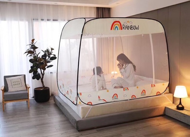 Màn chụp tự bung cao cấp đỉnh vuông( đủ 3 size) shop vũ thị thơm