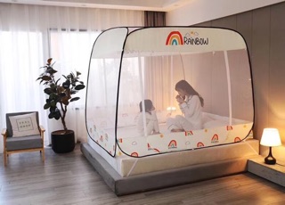 Màn chụp tự bung cao cấp đỉnh vuông( đủ 3 size)