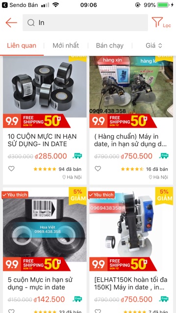 Máy in date - máy in hạn sử dụng dy-8 tặng 1 mực | BigBuy360 - bigbuy360.vn