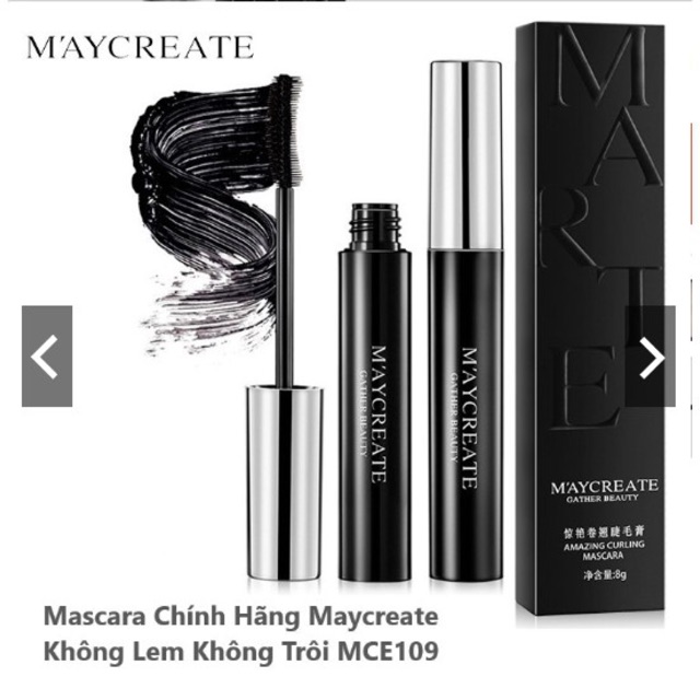 [FREESHIP TỪ 50k] Chuốt mi Silk Mascara Maycreate