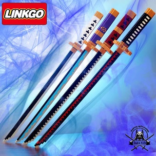 Lego kiếm katana linkgo, bộ đồ chơi lắp ráp mô hình kiếm enma shusui zoro one piece cho bé