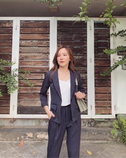 Bộ vest quần baggy
