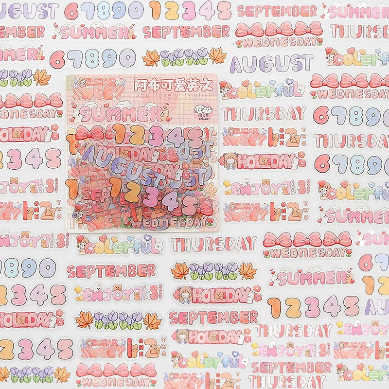 Miếng Dán Trang Trí Họa Tiết Hoạt Hình Dễ Thương Dành Cho Bé