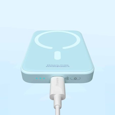 Pin dự phòng sạc nhanh Baseus Magnetic 6000mAh PPCXW06 sạc không dây wireless 15W - hỗ trợ PD 20W (4 màu tuỳ chọn)