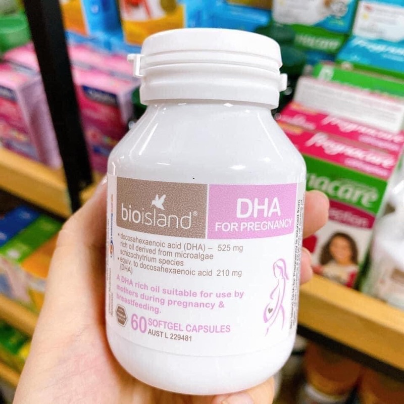 DHA biosland bầu 60 viên úc