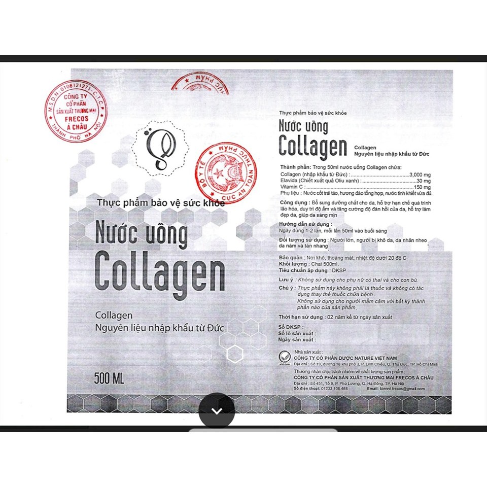 Nước Uống Collagen tươi Schon đẹp da | BigBuy360 - bigbuy360.vn