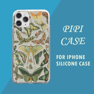 Ốp lưng iphone silicon Butterfly pattern họa tiết các loài bướm PAP20210842