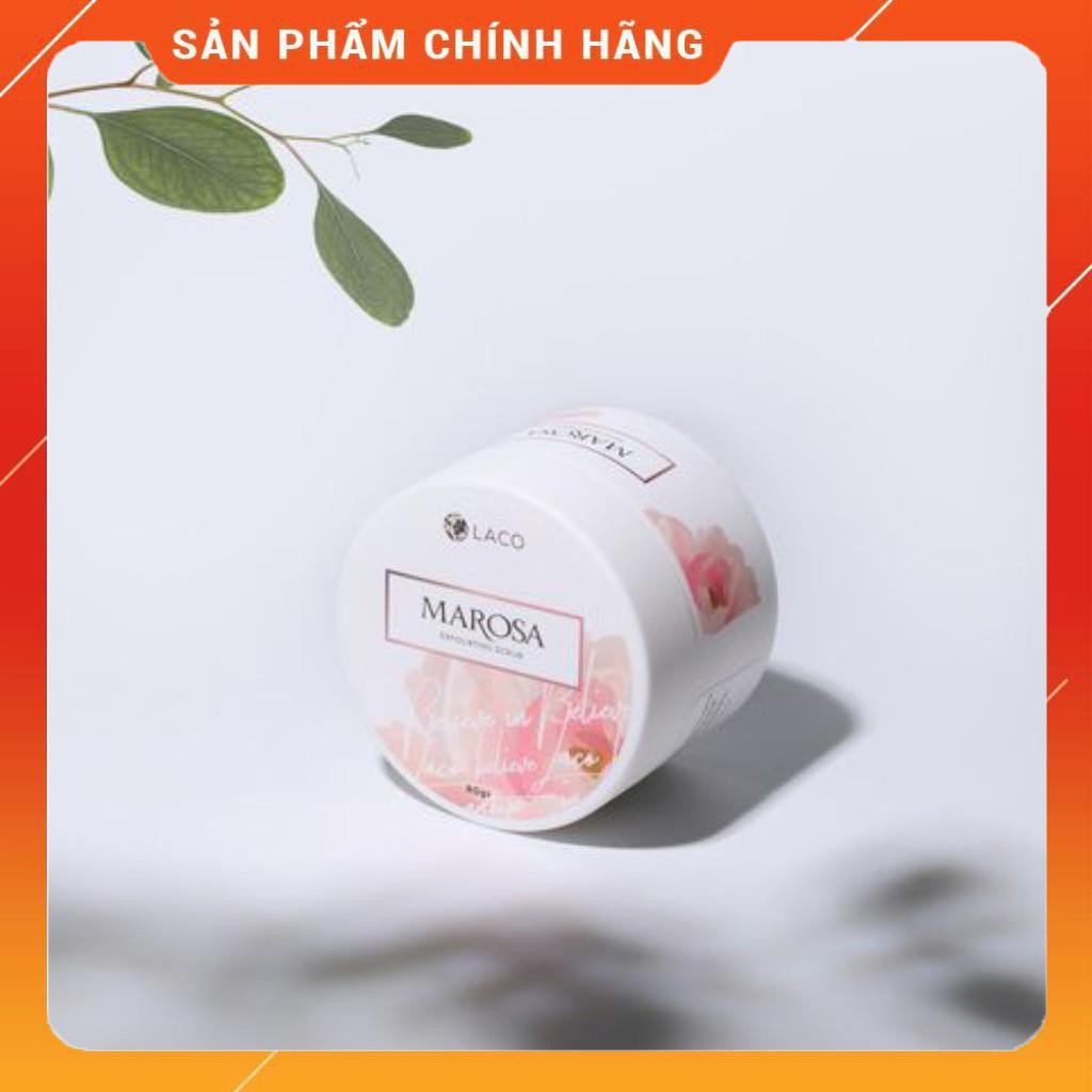 Tẩy da chết dạng hạt Marosa Laco 80Gr