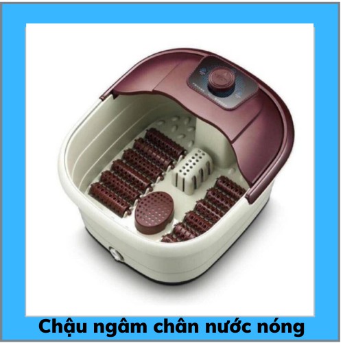 Bồn ngâm chân nước nóng 500W massage hồng ngoại cắm điện có bảo hành