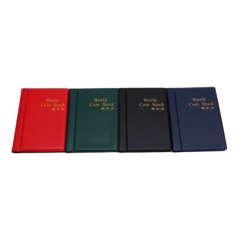 Album sưu tập tiền xu 120 ô 4 màu