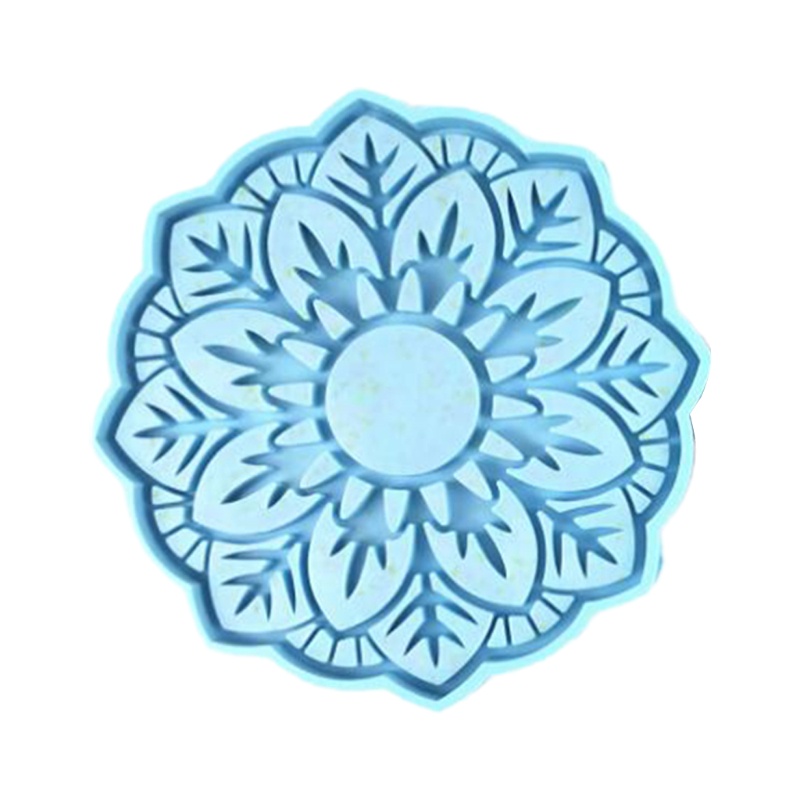 Khuôn Silicone Làm Đế Nến Epoxy Resin DIY