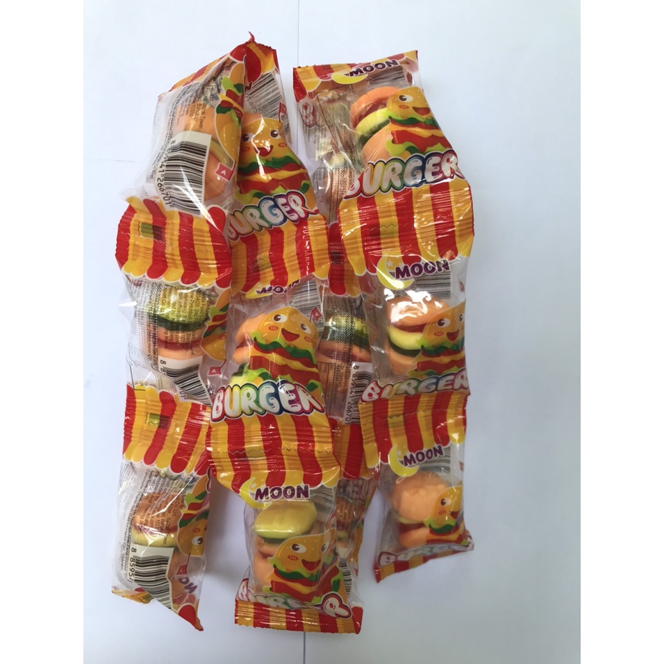Kẹo Dẻo Moon Burger Hương Trái Cây