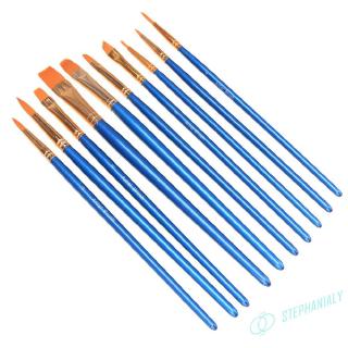 Bộ 10 Cọ Vẽ Màu Nước Cao Cấp