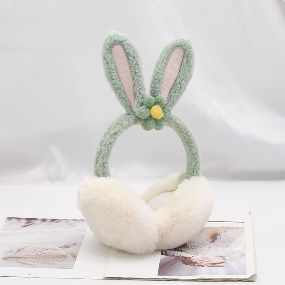 Chụp tai giữ ấm hình tai thỏ dễ thương cho bé