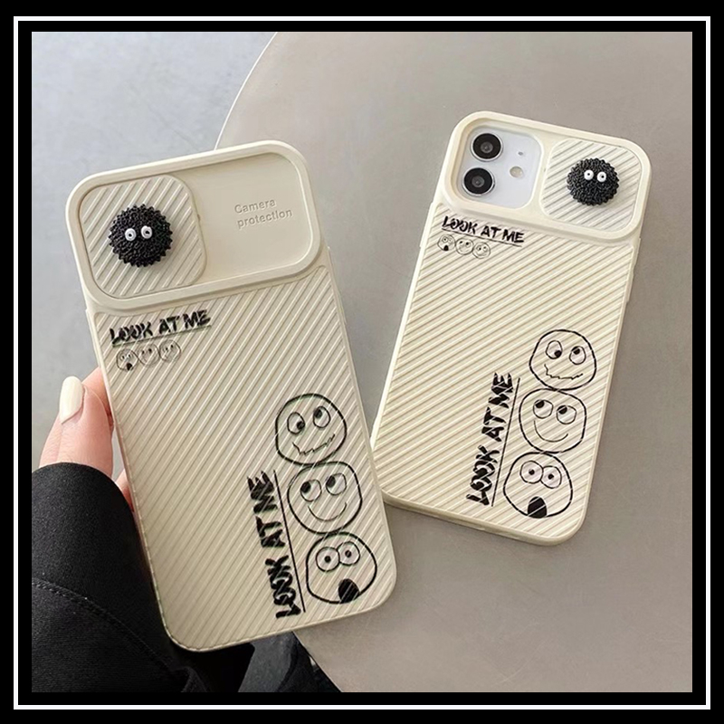 Ốp điện thoại in hình dễ thương bảo vệ máy ảnh cho Iphone 12 Pro Max Mini Iphone Se2020 11pro Max Ix Xr Xs Max 7 8 Plus