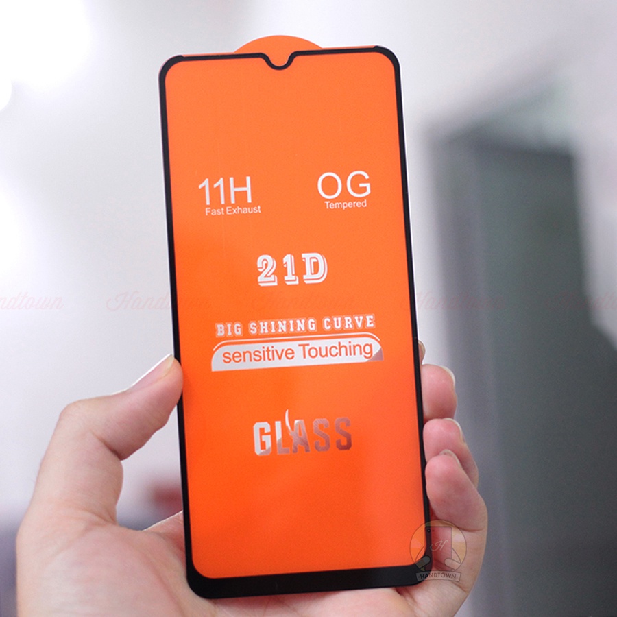 Cường Lực Samsung Galaxy A03s samsungA03s 21D Trong Suốt Full Màn Chống Nước Chống Xước Chống Va Đập Handtown