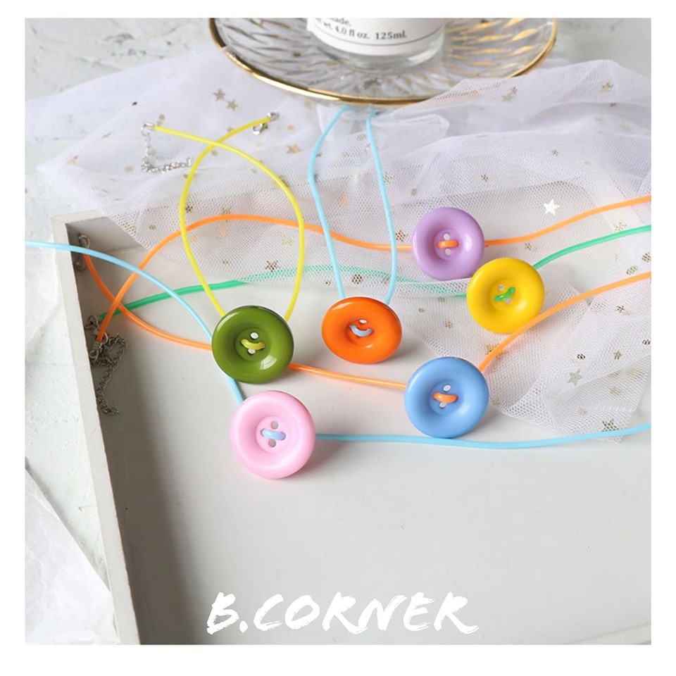 Choker Nút Màu Sắc - TS1124