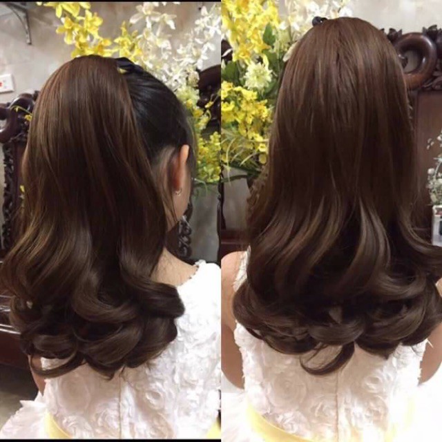 Cột xoăn ngắn dành cho e bé 25cm