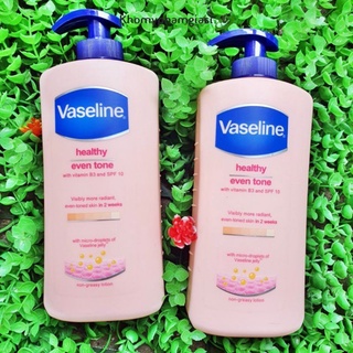Sữa Dưỡng Thể Vaseline Healthy Even Tone, Dưỡng Trắng Da Toàn Thân 400ml.