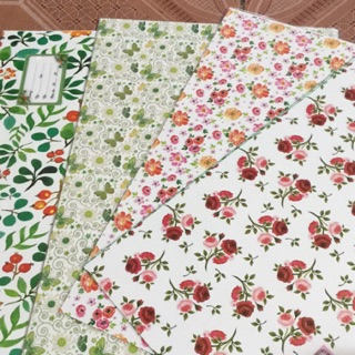 2 tập Bọc vở bằng giấy lụa 20 tờ 25x16