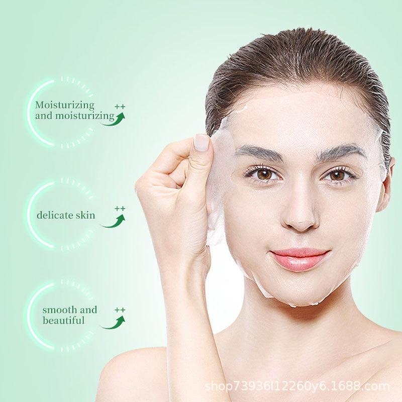 Mặt Nạ Dưỡng Ẩm Trắng Da Collagen Mặt Nạ Dưỡng Ẩm Da Khô Bổ Sung Collagen Ngăn Ngừa Lão Hóa Giúp Da Căng Bóng Mịn Màng