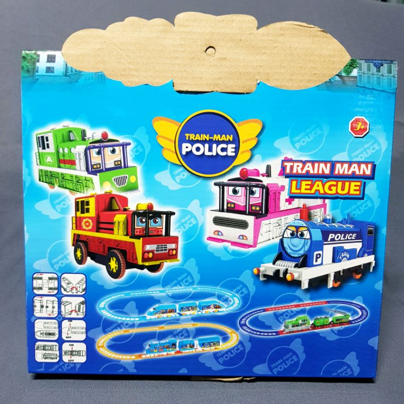 Bộ đồ chơi đường tầu cảnh sát  877-69