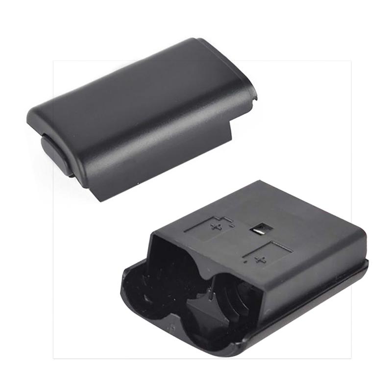 Vỏ tay cầm Xbox 360 không dây màu đen và trắng