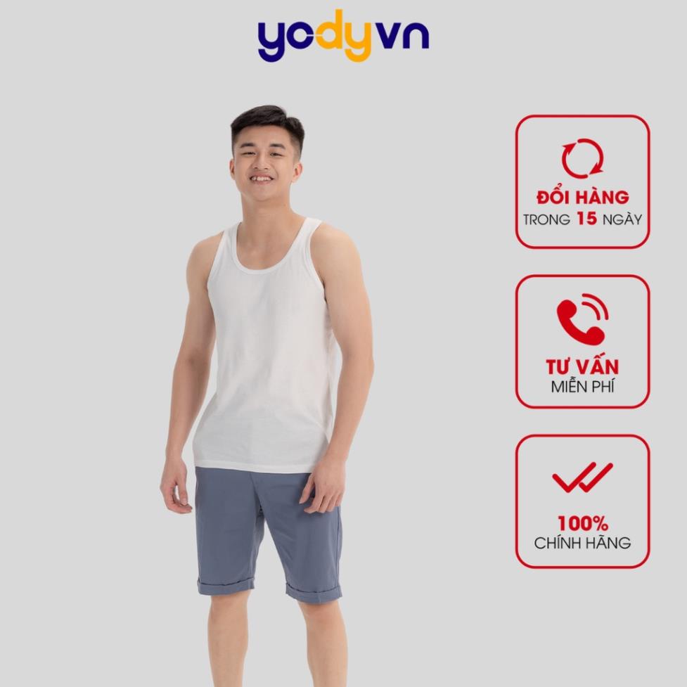 Áo ba lỗ nam YODY thoải mái, thoáng mát, thời trang hè BLM3001 New