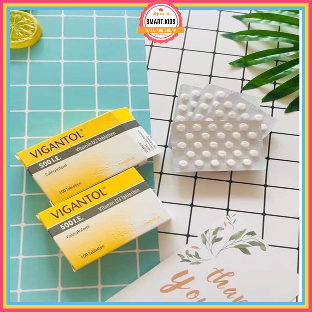 Vitamin Vigantol D3 bổ sung Vitamin D3 và tăng chiều cao cho bé