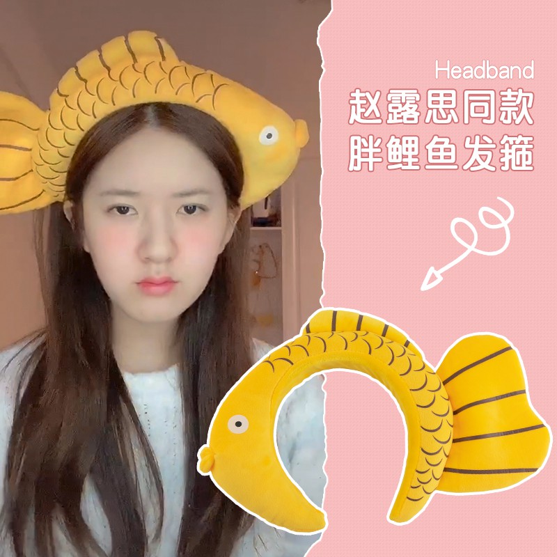 Băng đô bờm tóc hình con cá LT03