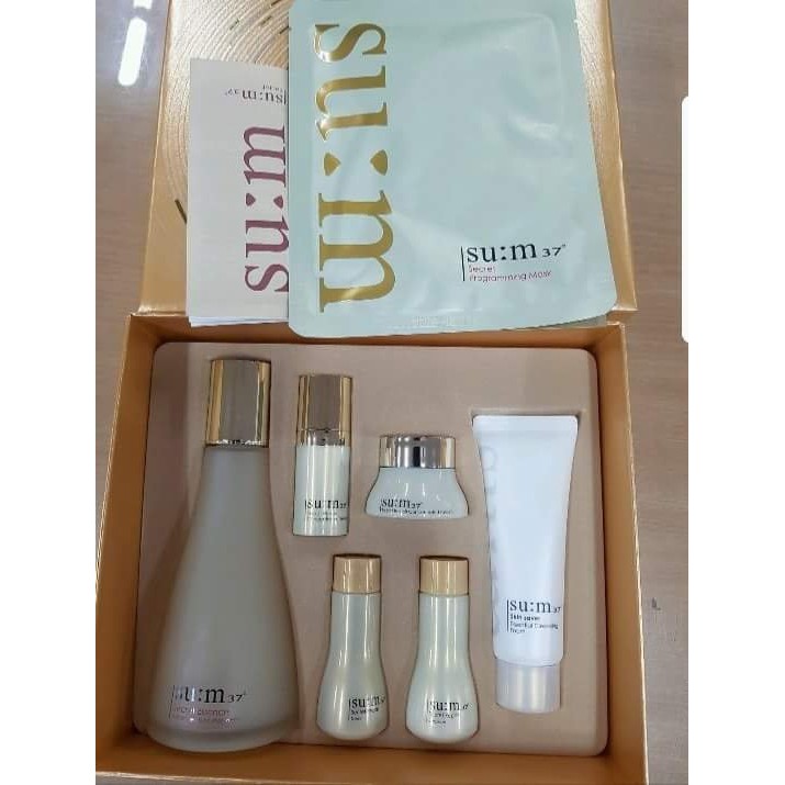 Tinh chất tái sinh da Sum (Sum Secret Essence special set) 7 sp_Tinh chất