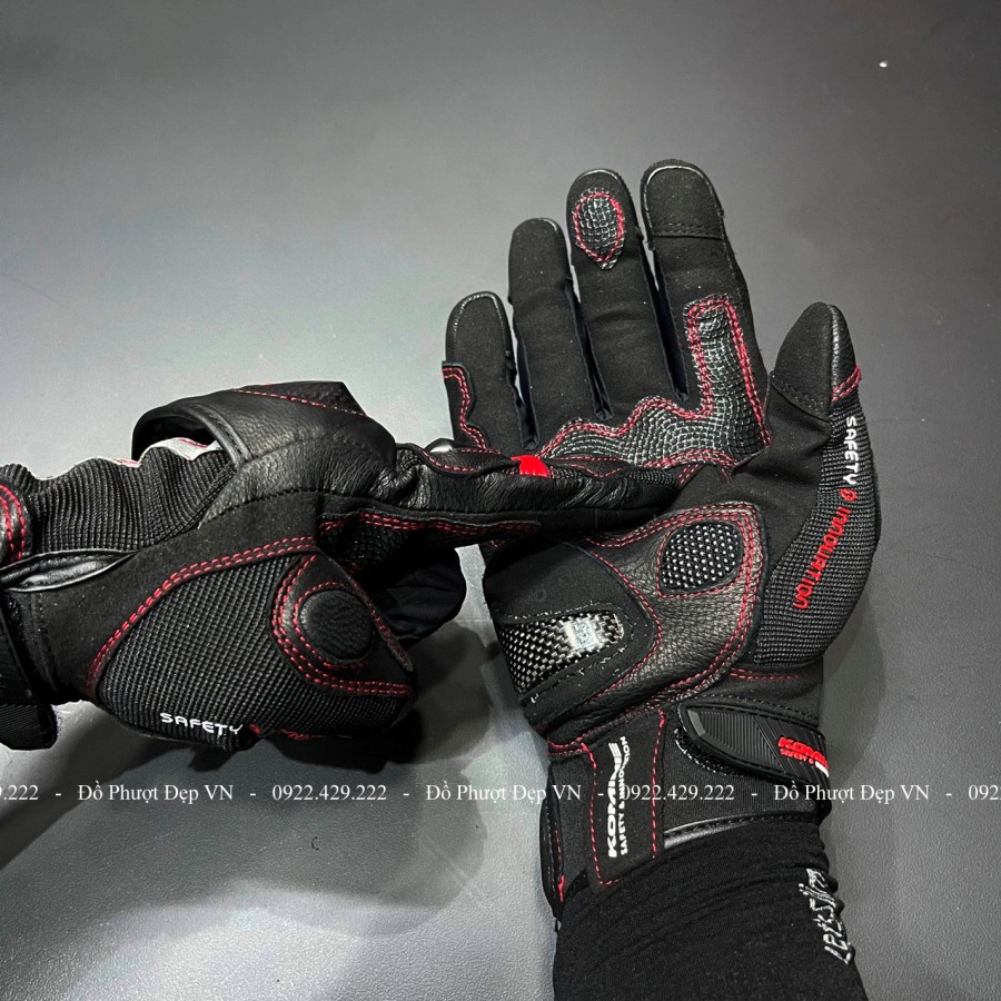 Găng tay gù carbon cao cấp Komine GK 160