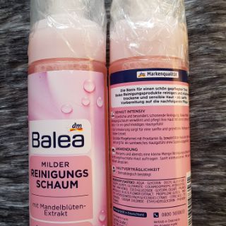 [Ảnh thật]Sữa rửa mặt dạng bọt Balea hàng Đức