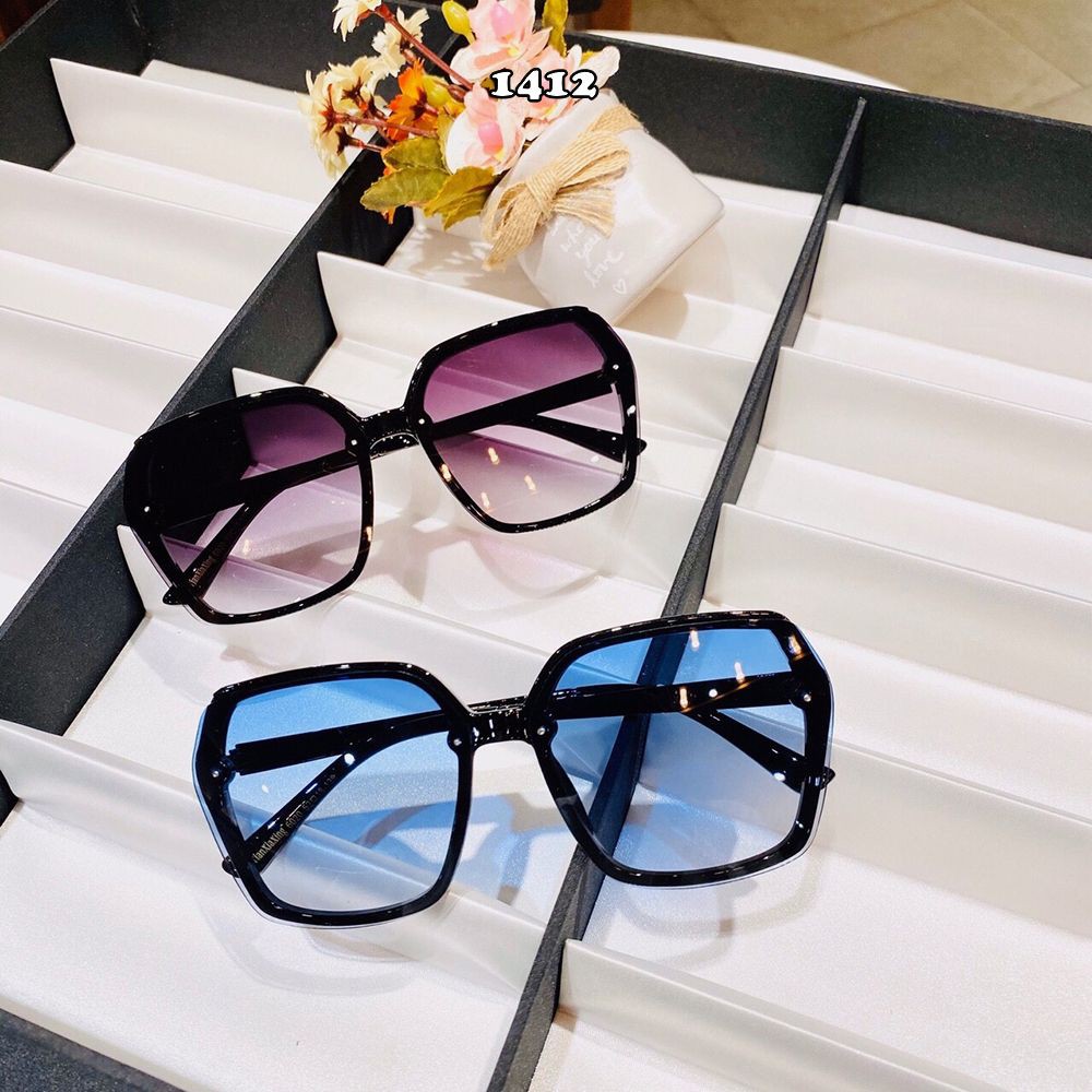 Mắt kính nam nữ thời trang phong cách retro hàn quốc❤️FREESHIP❤️kính mát unisex cao cấp AH1412