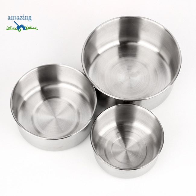 Hộp Đựng Thức Ăn / Nước Uống Bằng Inox Dành Cho Chim Vẹt