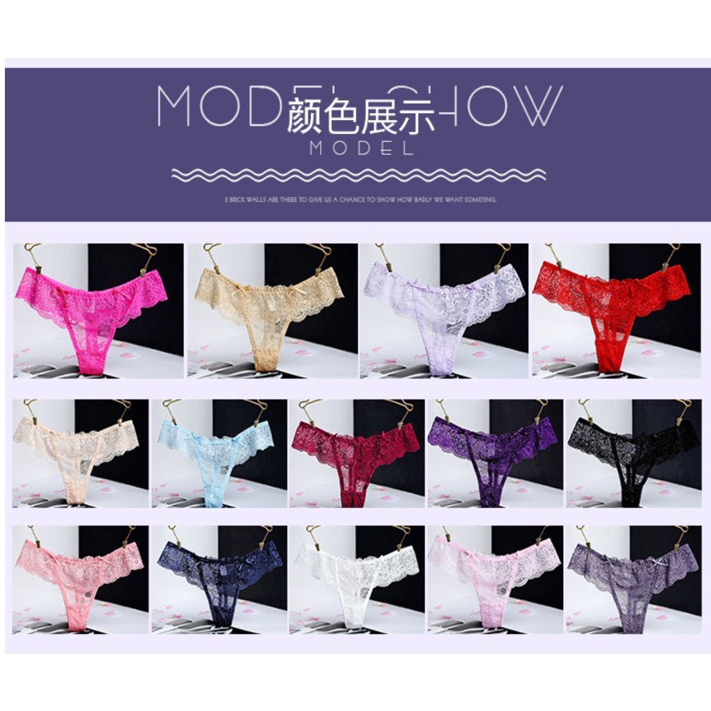 Quần Lót Ren Lọt Khe ❤️FREESHIP❤️ Quần Lót Ren thiết kế 2 nơ nhỏ sexy gợi cảm ❤️Quần Lót lọt khe trong suốt tôn dáng 980 | BigBuy360 - bigbuy360.vn