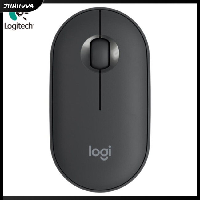 Chuột Bluetooth Không Dây JL- Logitech Pebble M350 5.2 + 2.4G Chế Độ Kép Yên Tĩnh