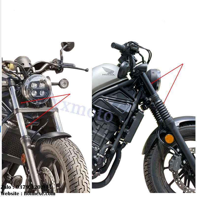 Ốp Phuộc Honda Rebel 300/ 500 Khuyến Mãi