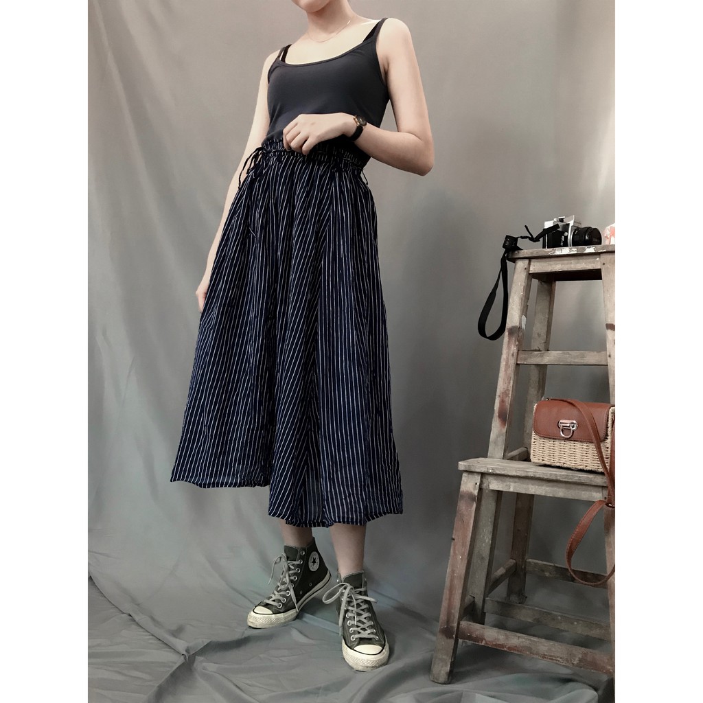 [CẢ SET CHỈ 135k] Chân váy xòe cá tính 2hand + áo 2 dây, mua rời được | BigBuy360 - bigbuy360.vn