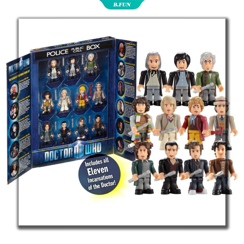 Set 11 Mô Hình Đồ Chơi Các Nhân Vật Trong Phim Hoạt Hình "Doctor Who"