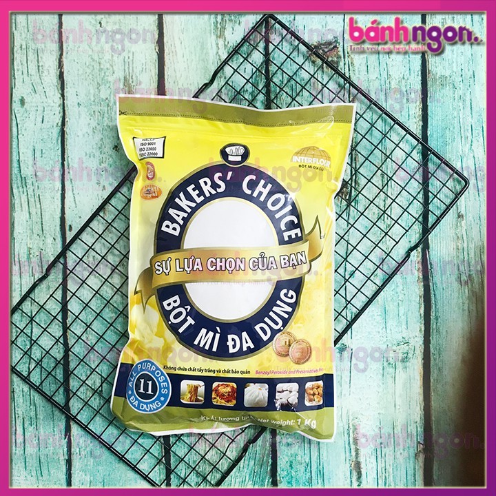 Bột mỳ Bakers‘ Choice 11/Bột Mỳ Số 11/All purpose Flour 1Kg