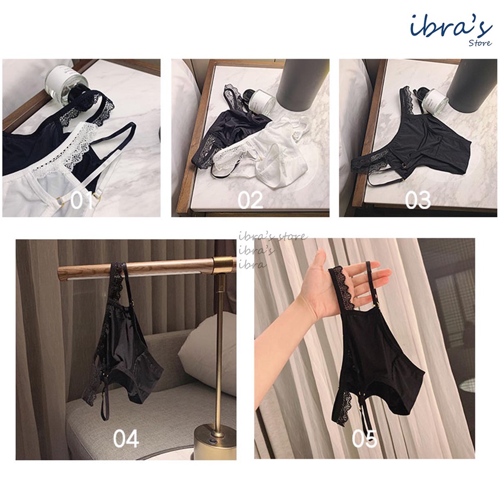 Quần lót nữ cạp thấp nửa mông 2 dây sexy , iBra's store iB072