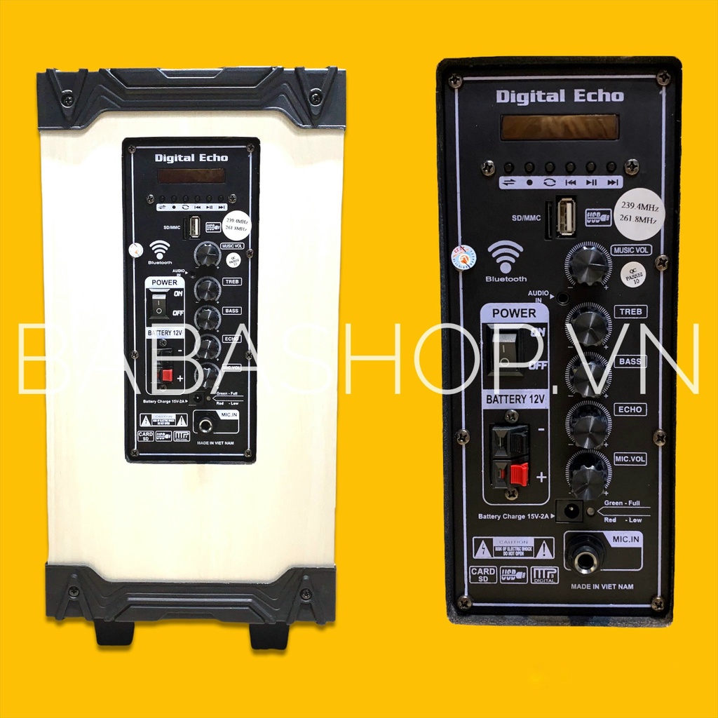 Loa Kéo Karaoke CXF GL-T8, Đi kèm 2 MICRO- Loa gỗ cao cấp - Công suất 150W- bảo hành 12 tháng